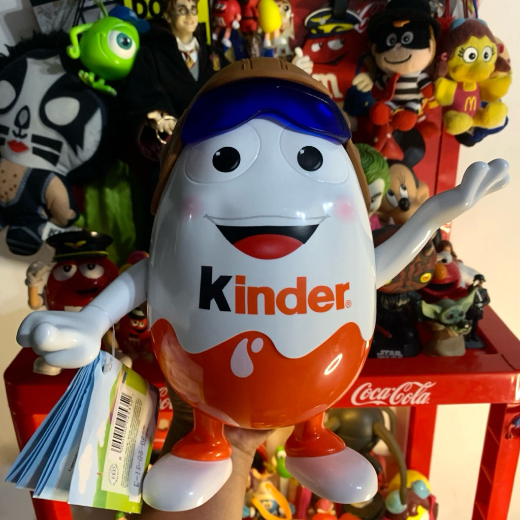 Jual Figure Kinder Joy Kinder-Surprise Mascot Besar 25cm Kinder Joy Mulus Masih On Tag Storage Besar