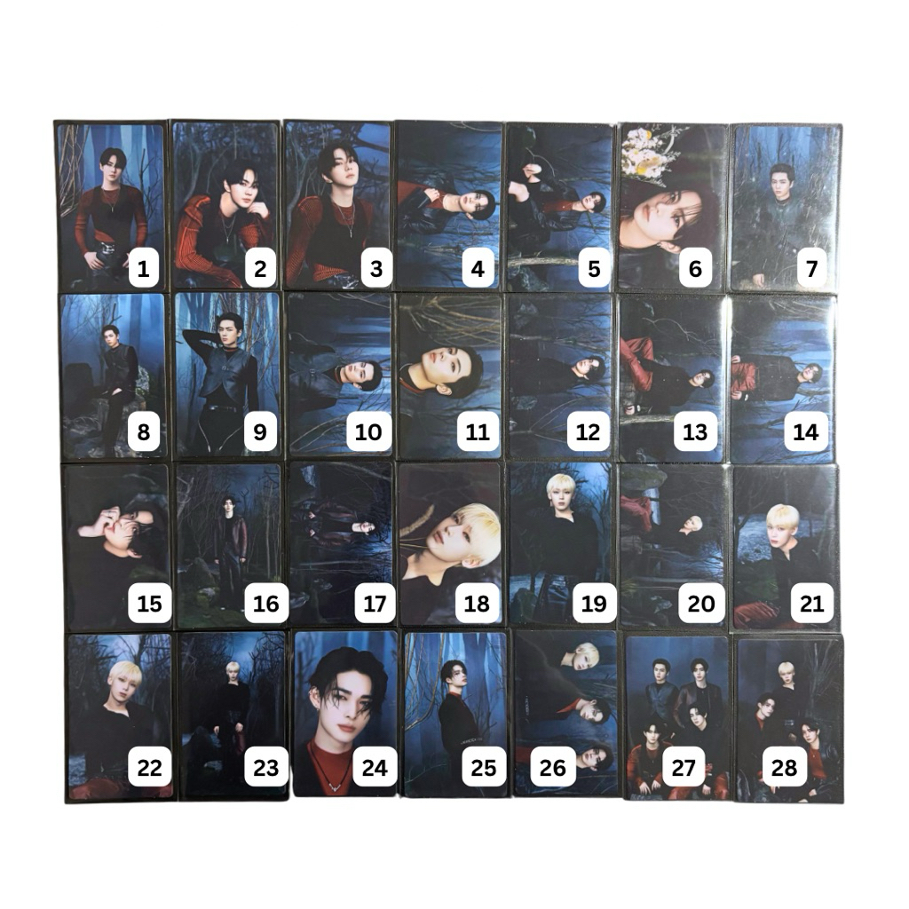 (READY STOCK) pc poca photocard official tc trading card enhypen enha jungwon heeseung jay jake sung