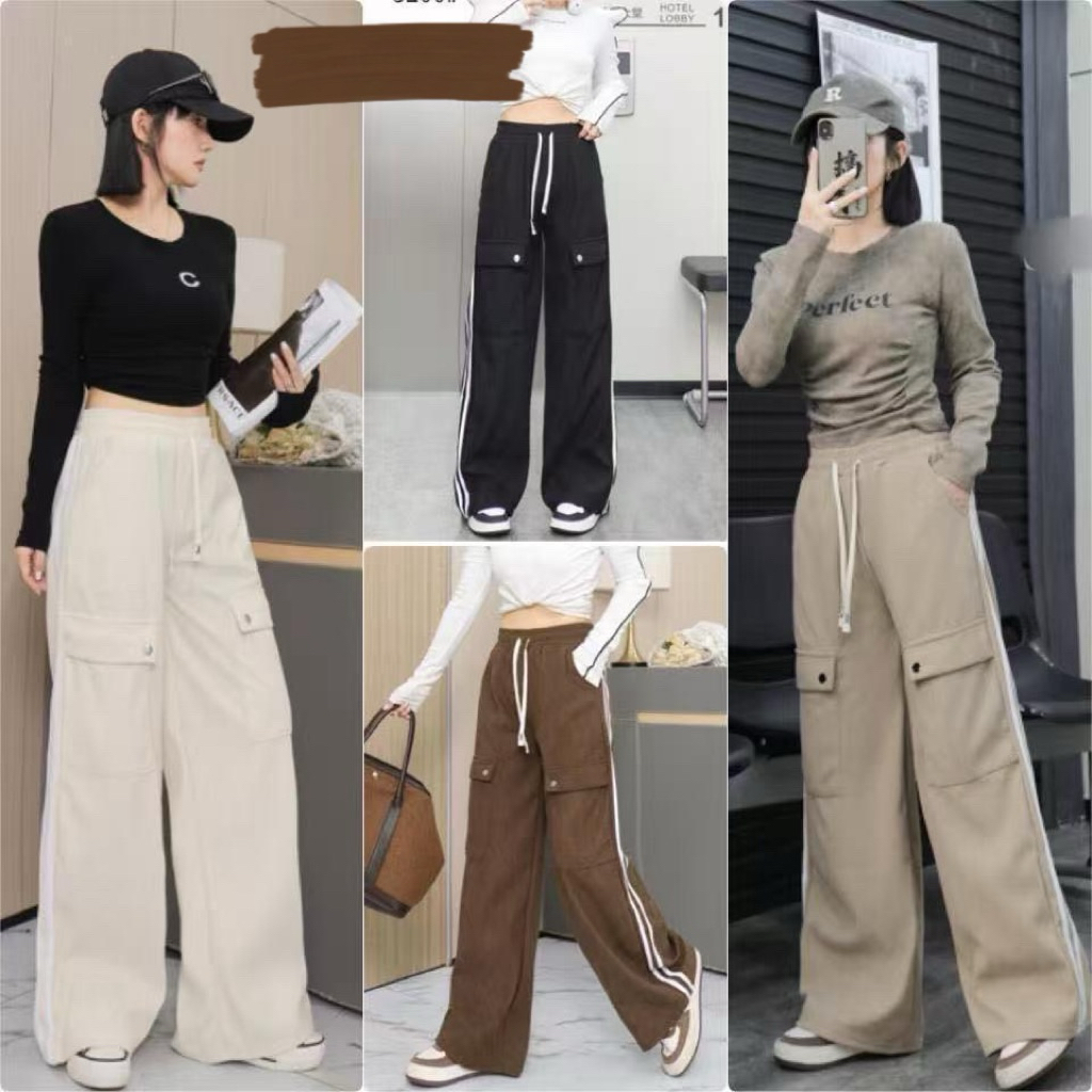 CELANA PANJANG WANITA BAHAN CODORAY IMPORT