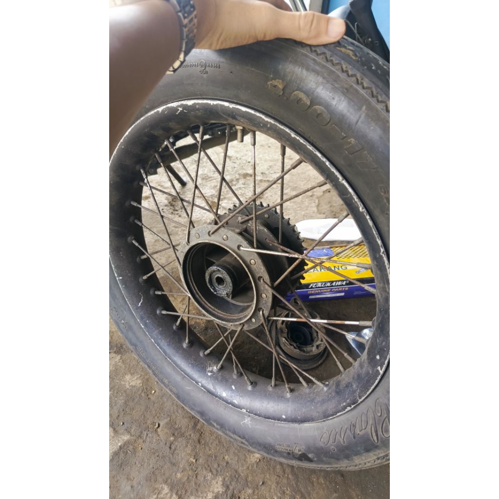 set velg ring 17/400