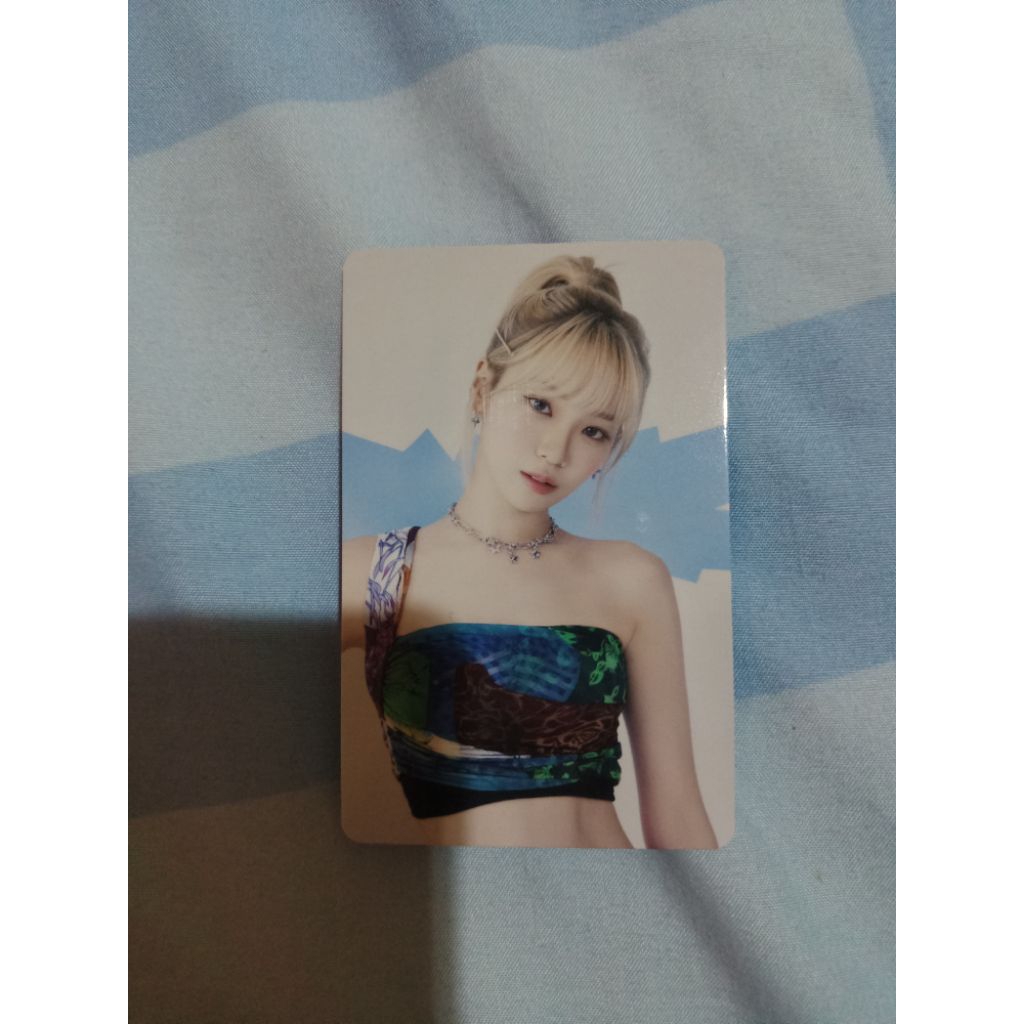 photocard Le Sserafim Chaewon