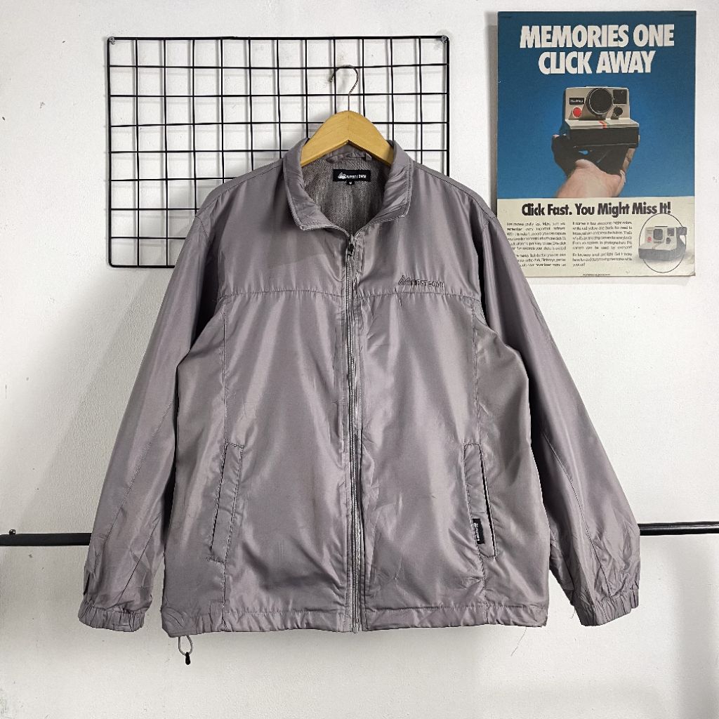 JAKET FIRST DOWN ORIGINAL, JAKET TRACKROP WINDBREAKER RUNNING FIRST DOWN