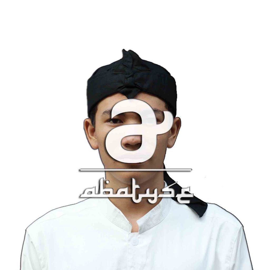 Blangkon Polos  - Blangkon Iket Kepala Sunda - Ikat Polos