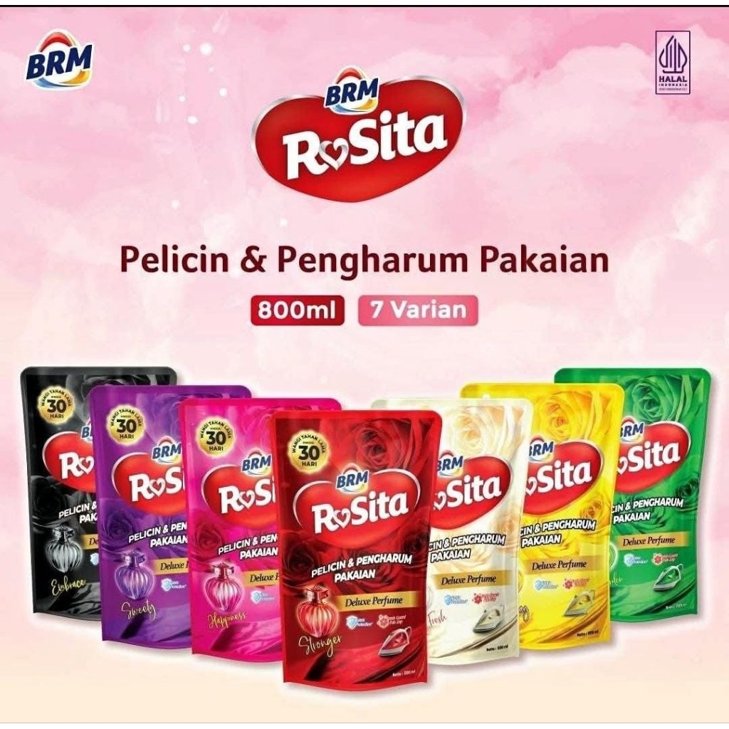 Refill Mawar pelicin dan pewangi BRM