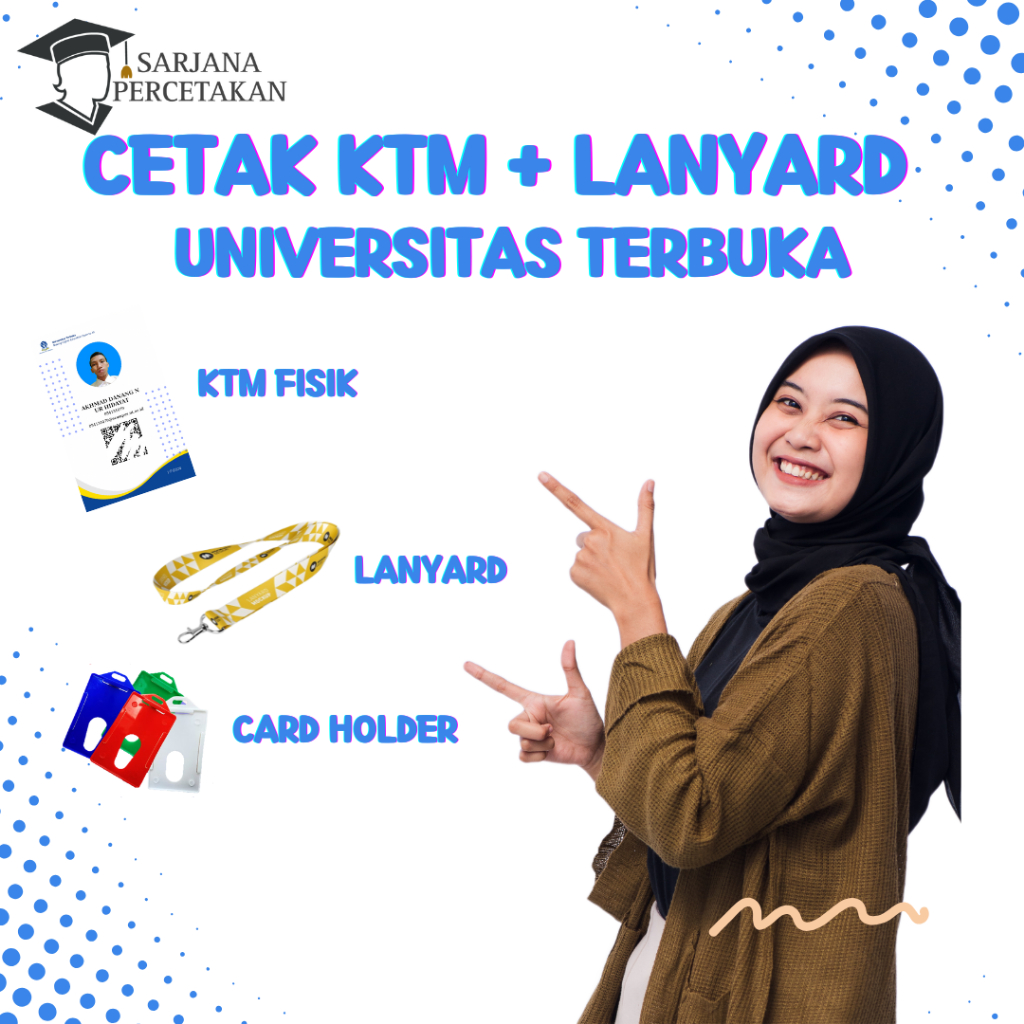 cetak ktm ut dan lanyard satu hari jadi