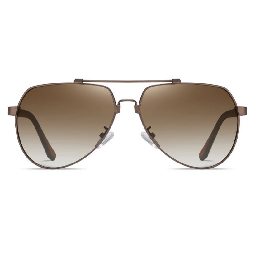 Cyxus 1048 Brown Polarized Sunglasses Men Women UV400 Protection Sports Glasses Kacamata Sunglass