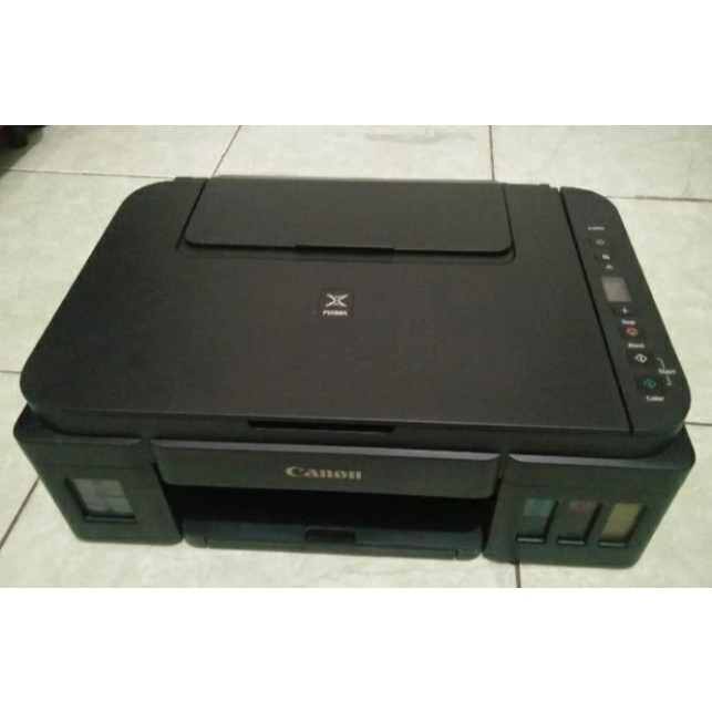 Printer canon G2010 second/bekas normal infus pabrik kosongan ( tanpa catrigde )