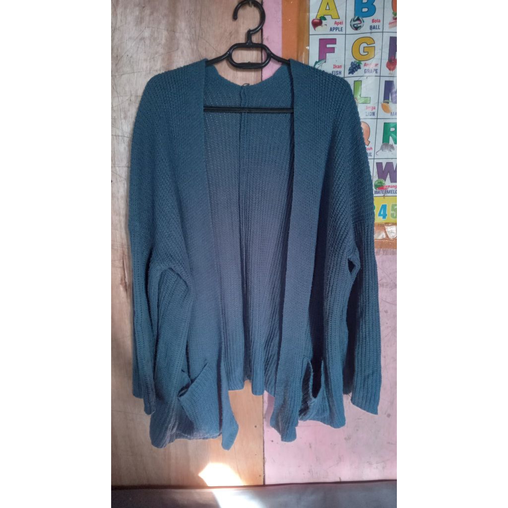 Cardingan DENIM Oversize Preloved