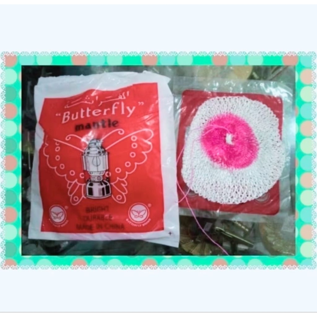 Kaos Lampu Petromax 1Lusin BUTTERFLY