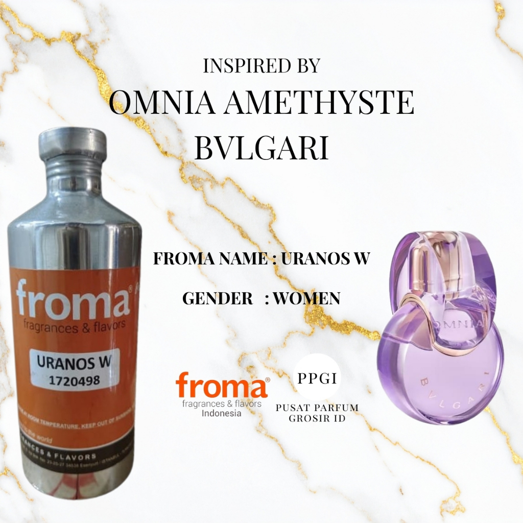 Bibit Parfum URANOS W [PREMIUM] FROMA PREMIUM – 500ml Segel | by FROMA