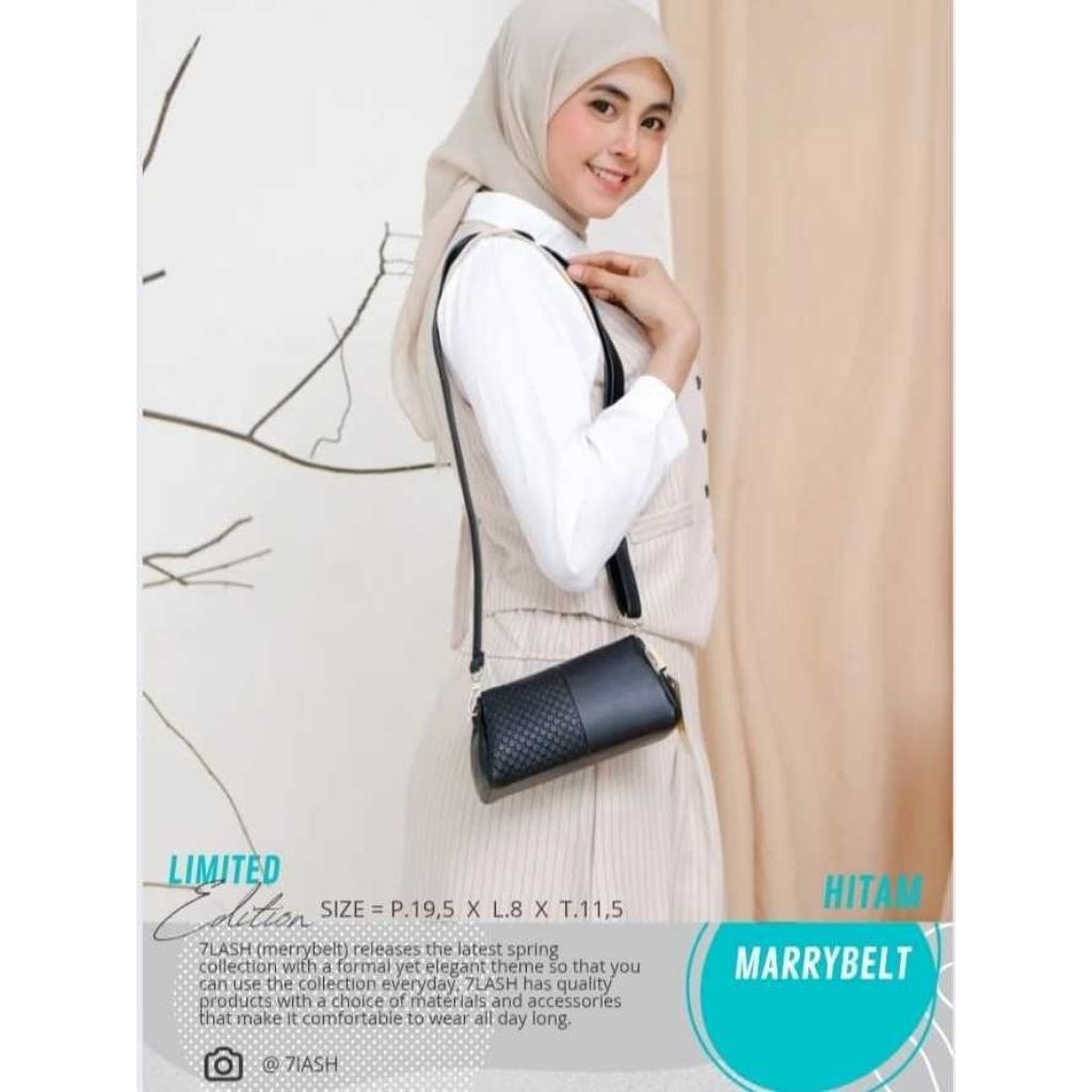 COD Tas Selempang wanita Marrybelt By 7lash Tas Selempang elegan