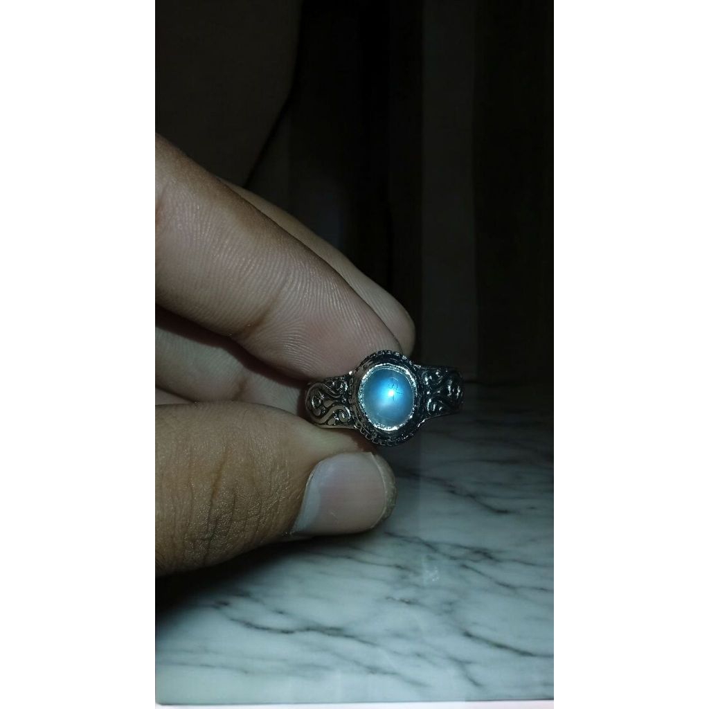 Batu cincin biduri bulan ceylon srilangka