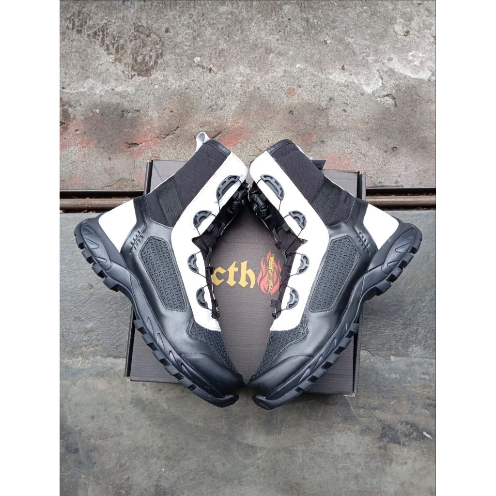 Sepatu Provos Polri Propam Sepatu Tali Putar Provos Polri