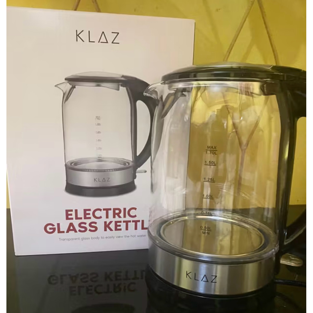 preloved bekas AZKO Klaz 1.7 ltr Teko Listrik Ceret Food Grade Ketel Air Elektrik Electric Kettle Wa