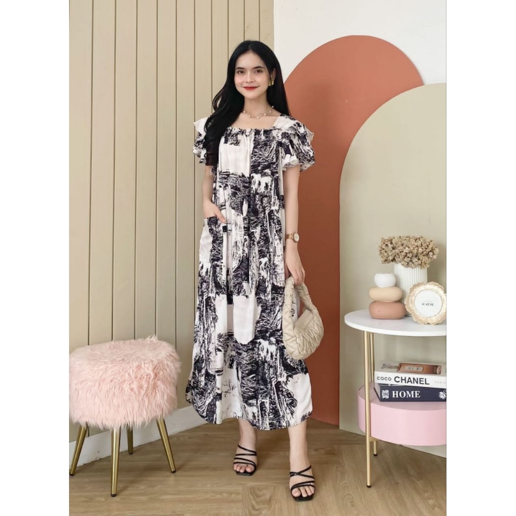 Kitty Dress by HD.id Busui Friendly Daily Wear Jumbo