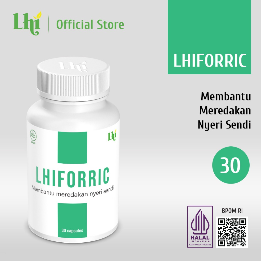 LHI - Lhiforric Liza Herbal untuk Rematik - 30 Kapsul