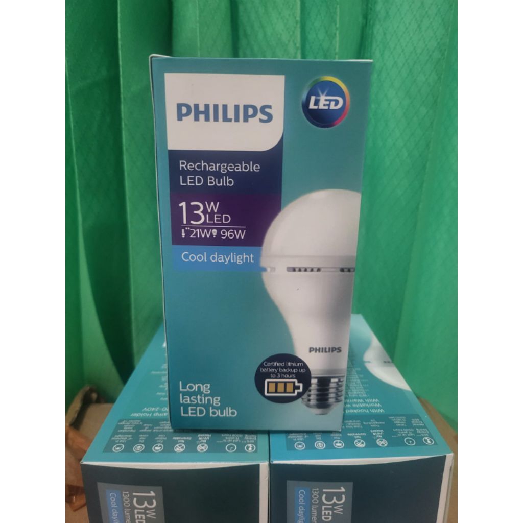 PROMO PHILIPS EMERGENCY 13 WAT CAHAYA PUTIH LAMPU PHILIPS OTOMATIS