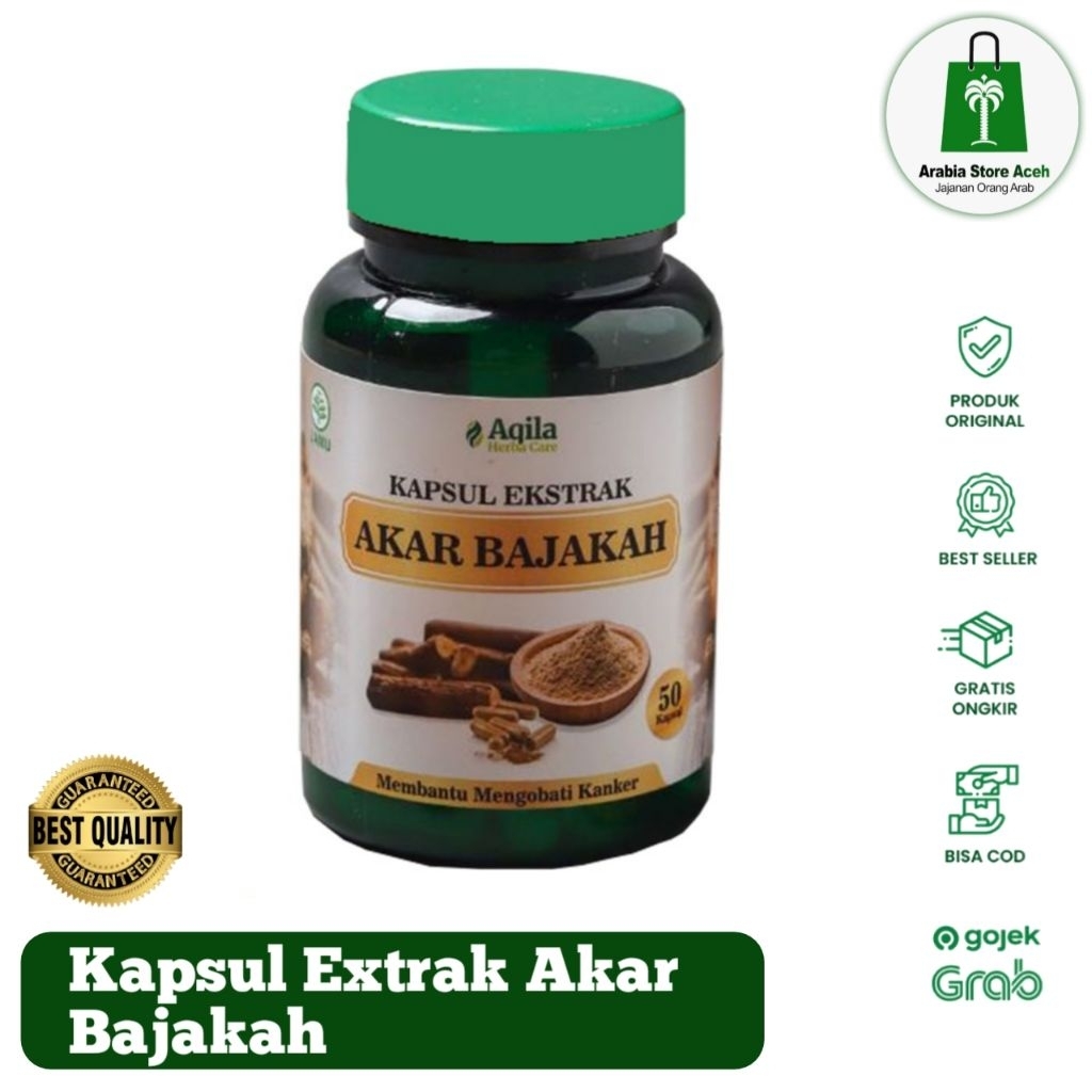Kapsul Extrak Akar Bajakah Original 50 Kapsul