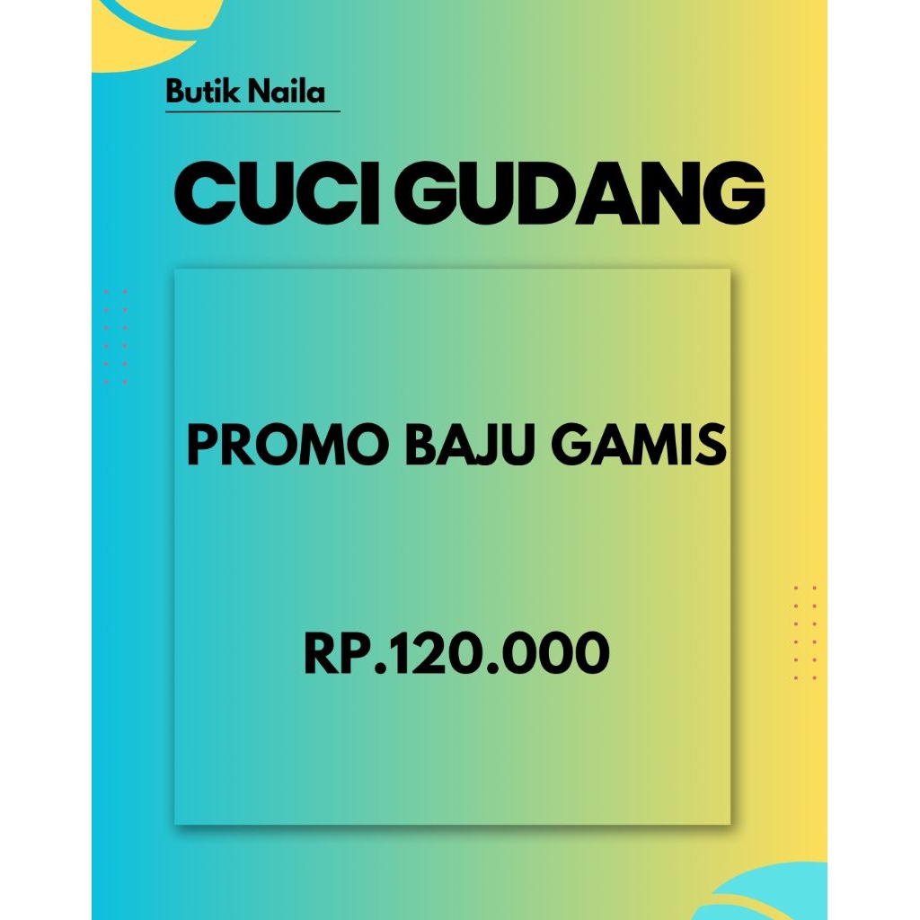 SALE BAJU GAMIS KEKE