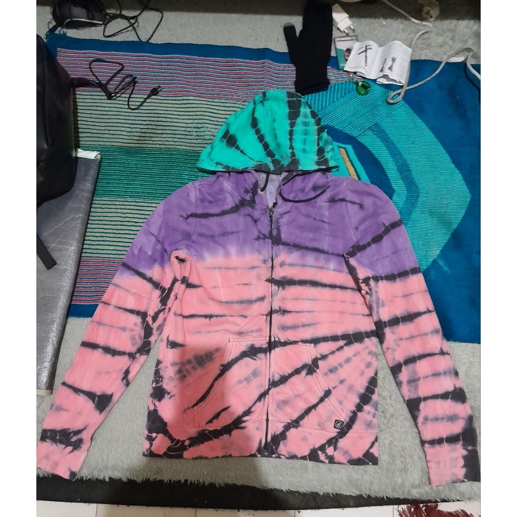 Hoodie Volcom Tie Dye original