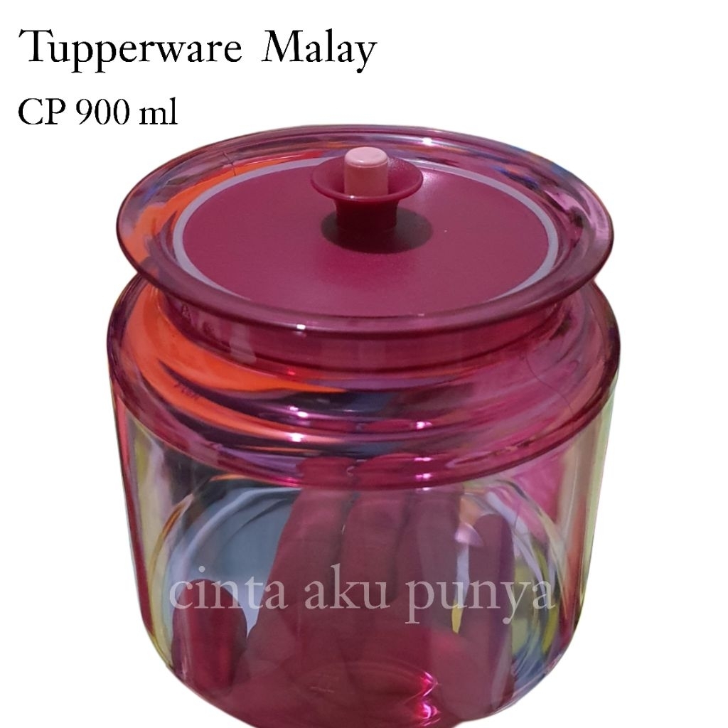Tupperware.  Toples kristal / Tupperware Counterpart 900 ml.