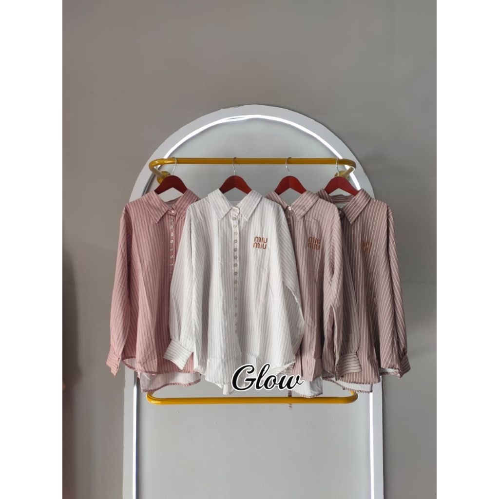 Blouse Stripe MiuMiu by Glow Boutique
