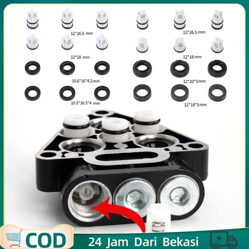 12pcs Spare Part Jet Cleaner Oil Seal Jet Cleaner Seal Jet Cleaner Mollar Seal Valve Assy
