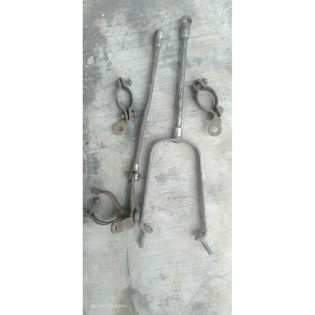 pelengkap rem depan sepeda onthel