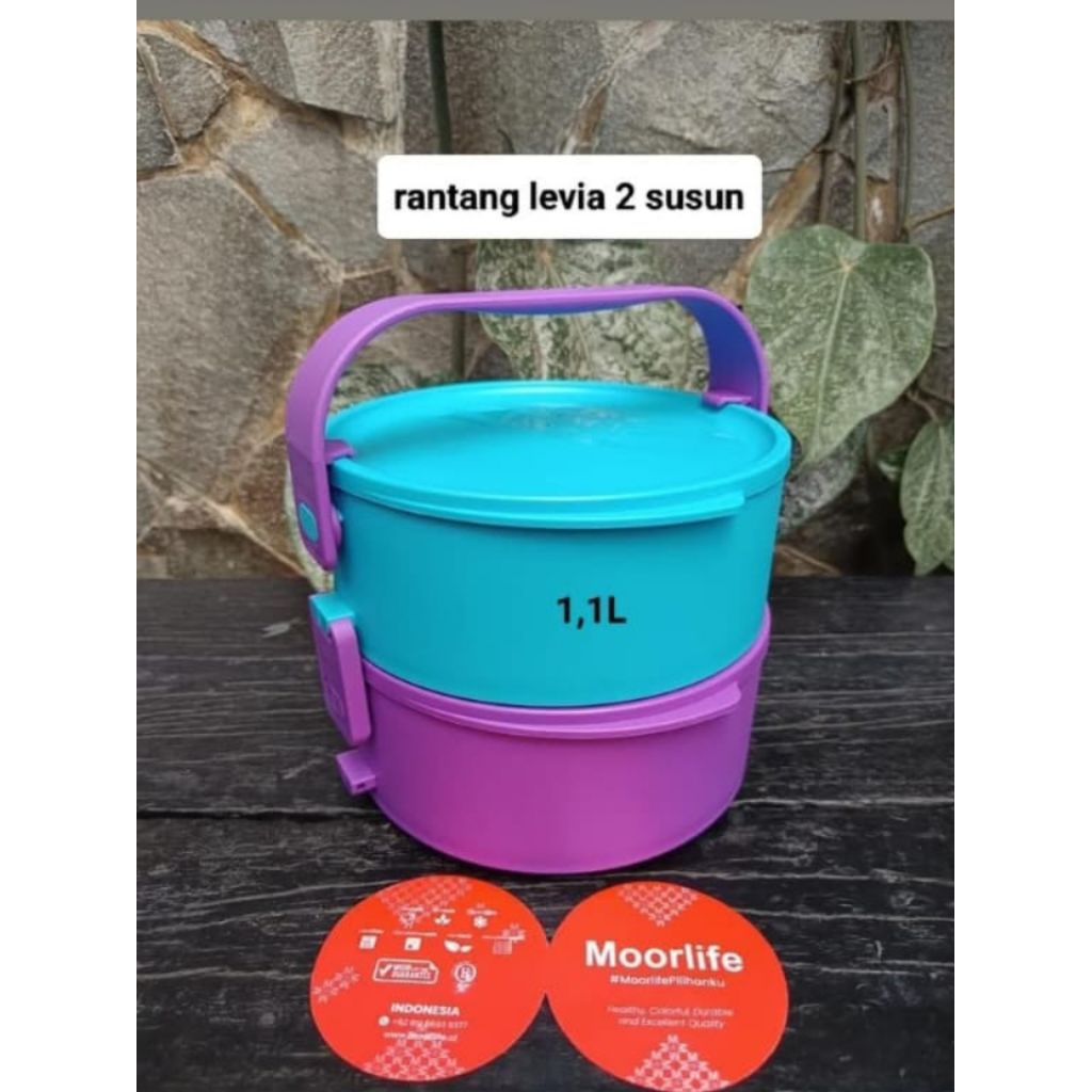 Rantang Levia 2 Susun Moorlife