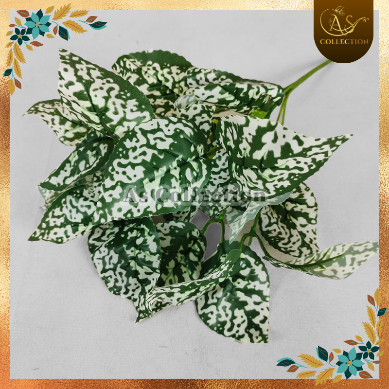 DAUN AGRONEMA CABANG 7 ARTIFICIAL - PERLENGKAPAN BUNGA