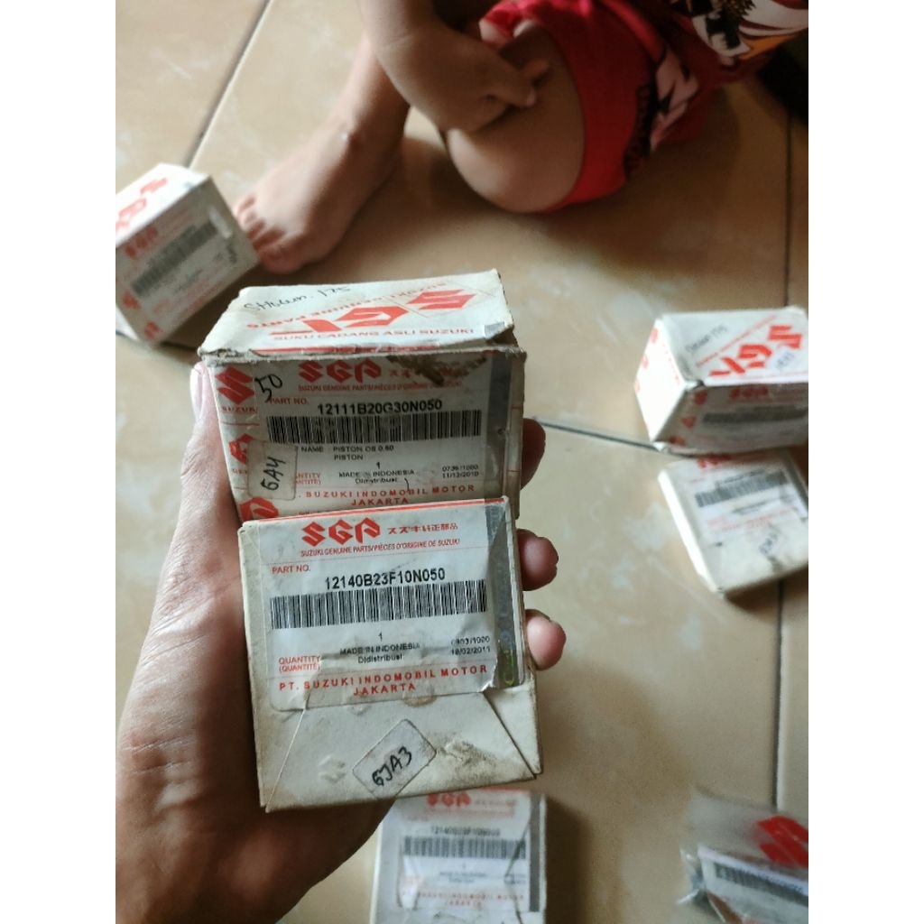 ring piston shogun125