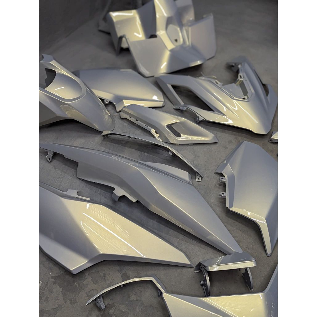 grey lembayung yellow lembayung gold cat pu custom 250mili