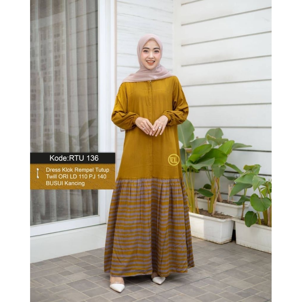 Gamis Twill Elzhaf Ori