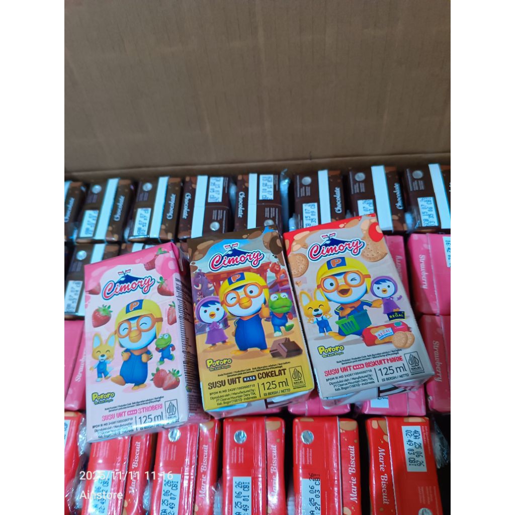 Cimory Susu UHT 125ml - Susu Fresh Milk KOTAK MINI