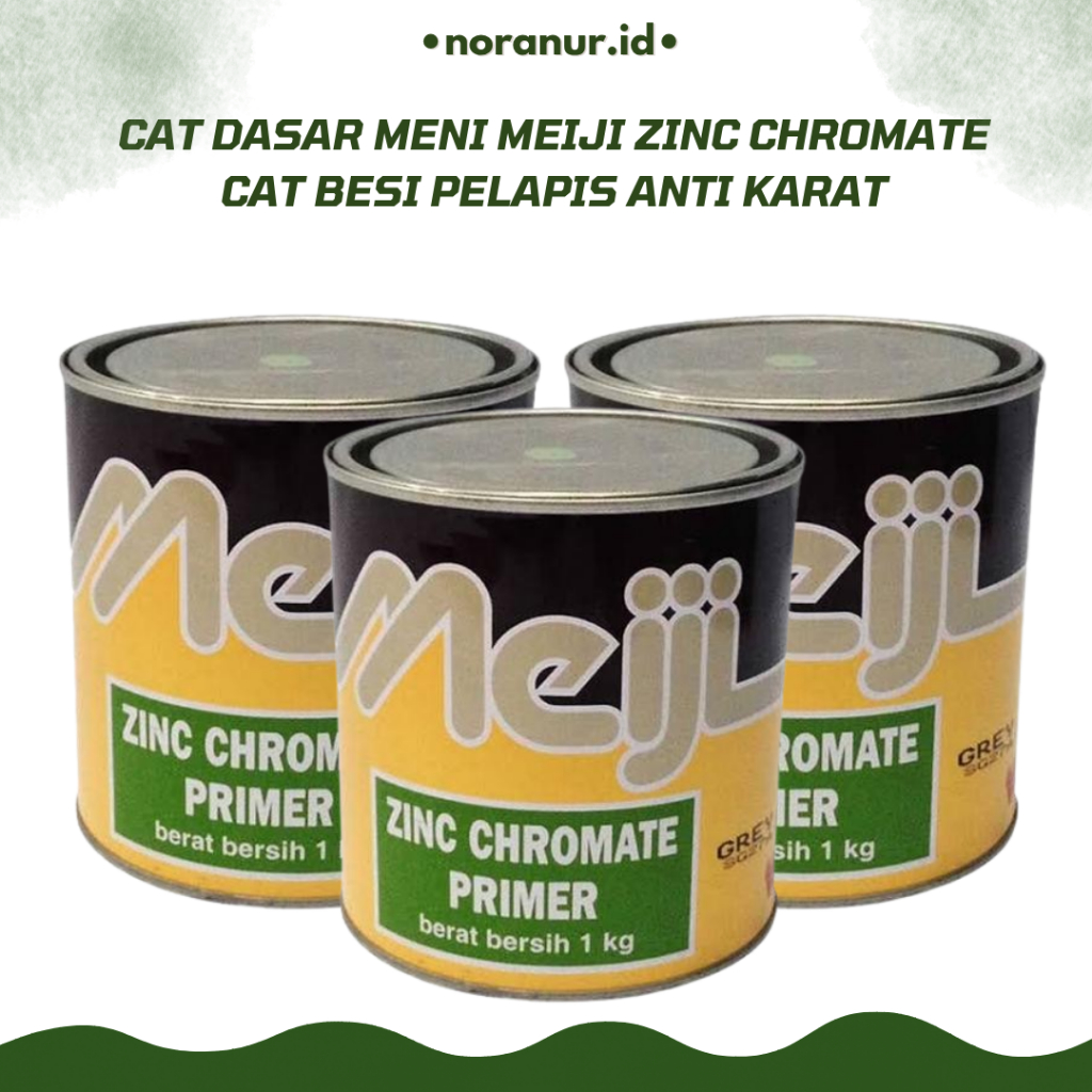 Cat Dasar Meni Besi Zinc Chromate Meiji 1 kg