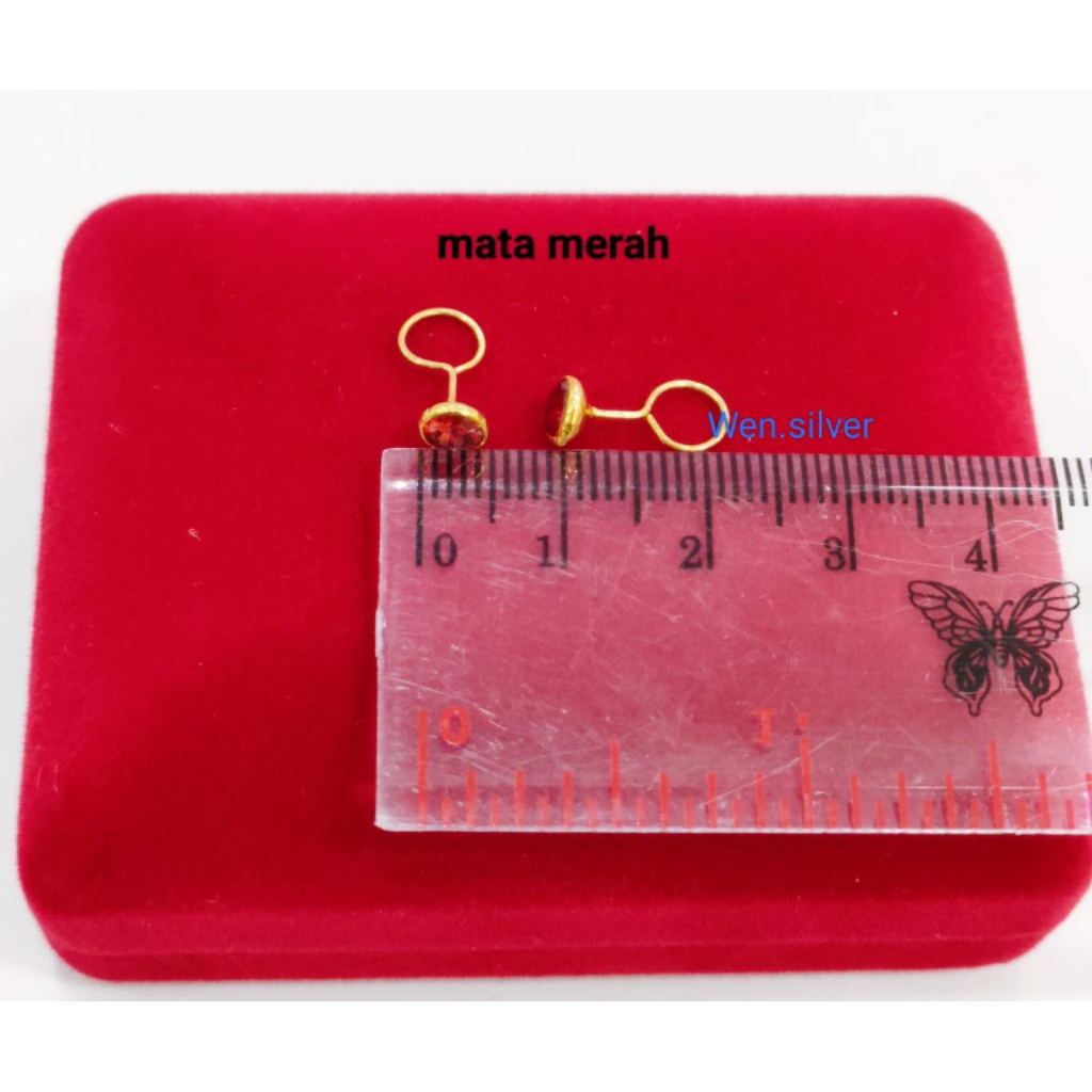 GIWANG TOGE BAYI/ANAK PERAK 925 LAPIS MAS