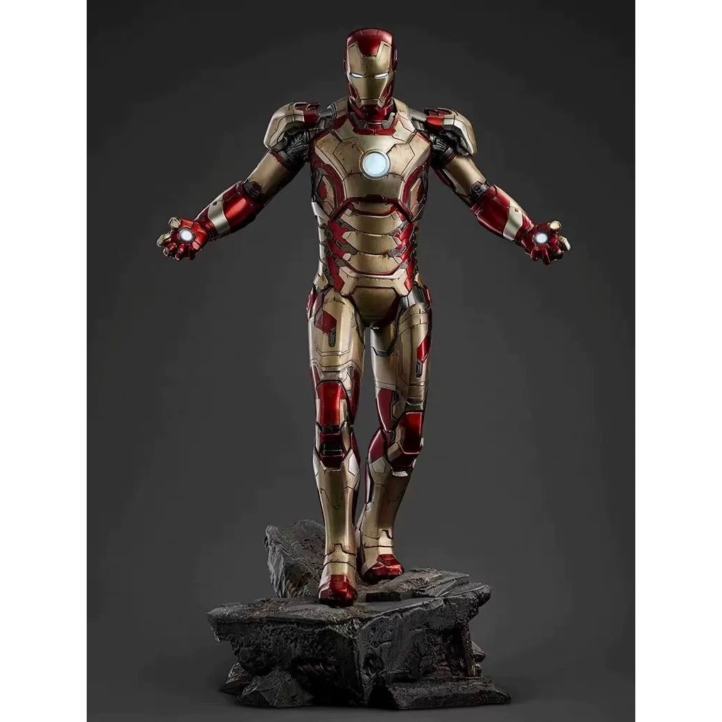 [ Ready ]  Statue Iron Man [ Queen Studio ] Iron Man MK 42 Resin 55cm