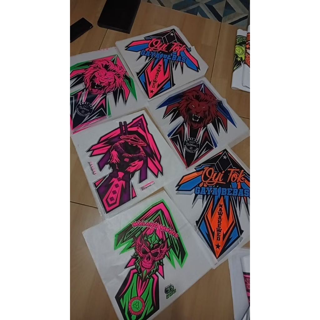 Kertas Sampul Layangan 3 Warna Standart Sukhoi