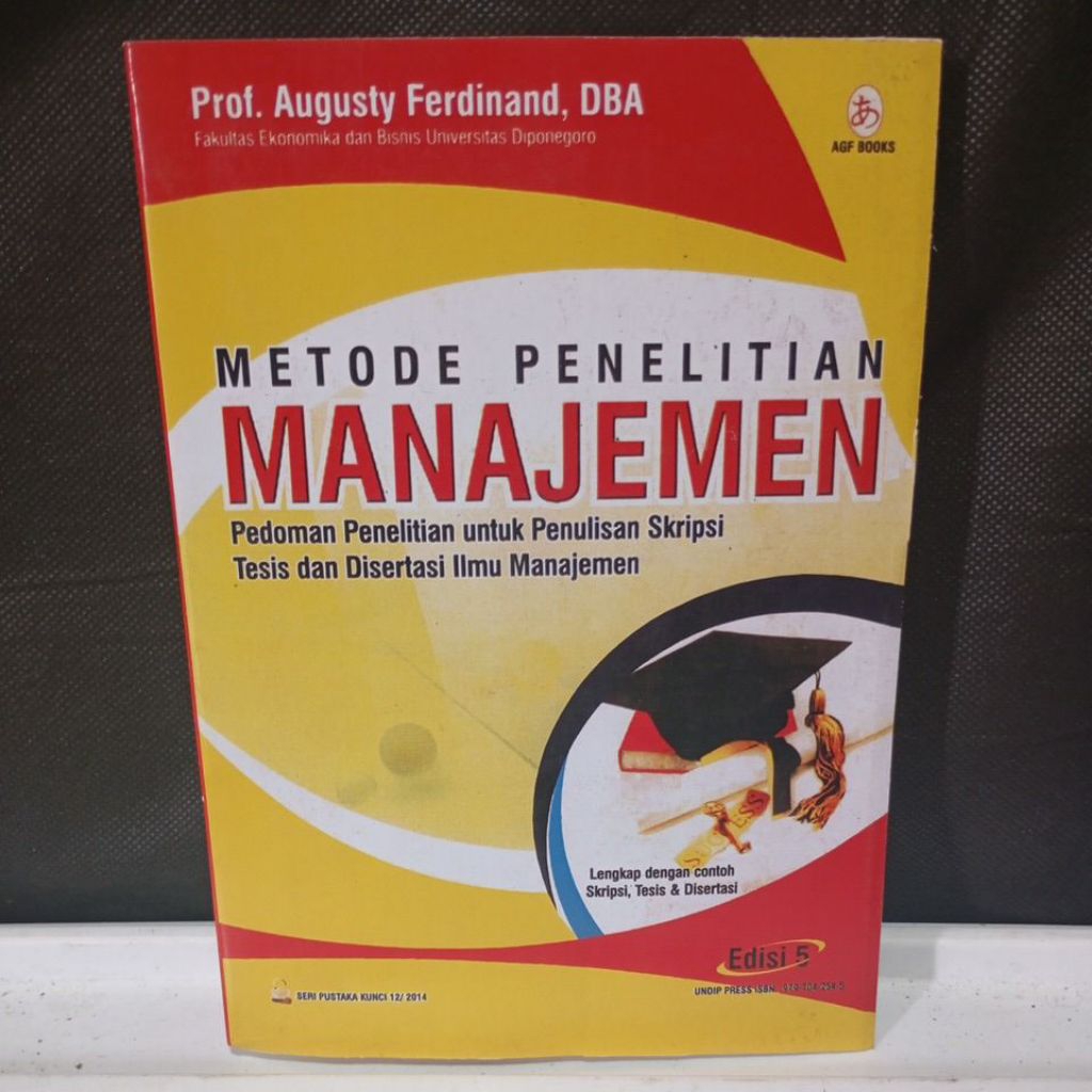 METODE PENELITIAN MANAJEMEN - AUGUSTY FERDINAND