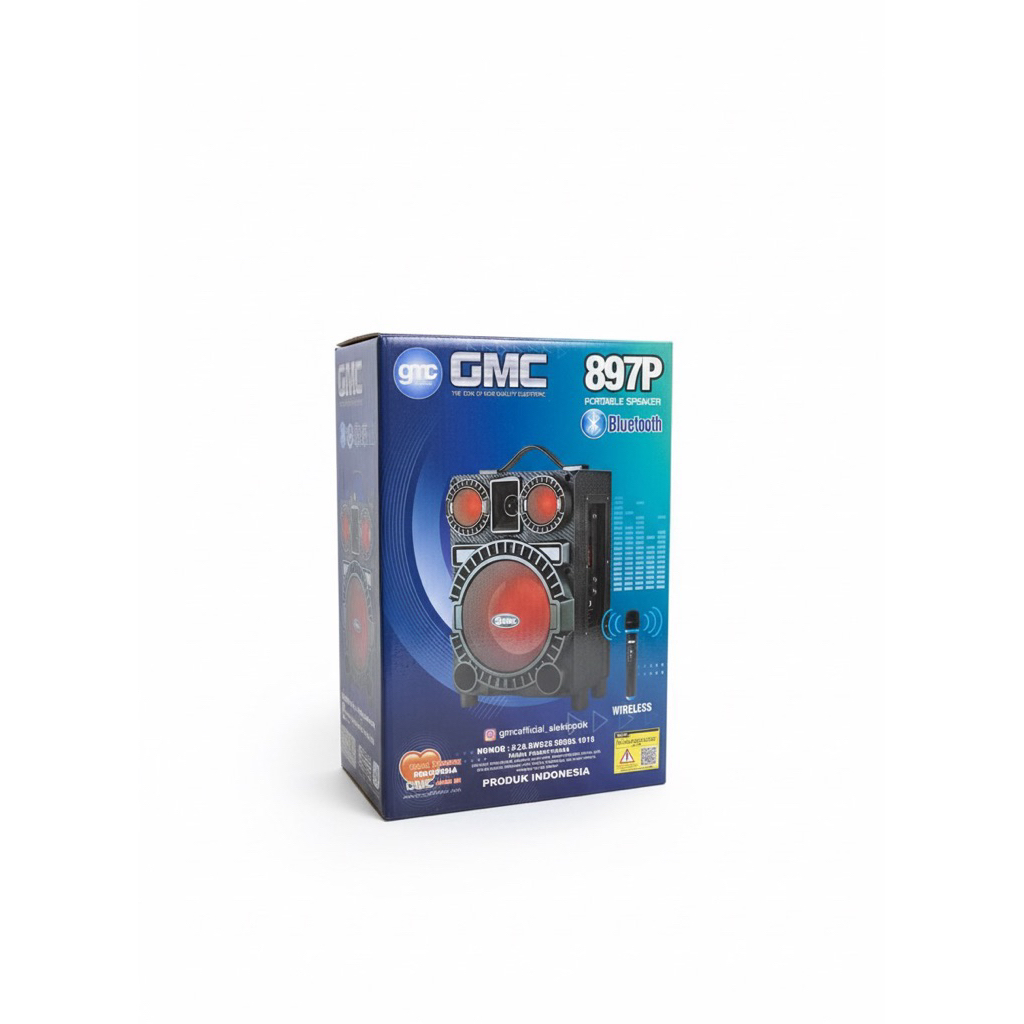 Speaker bluetooth GMC 897P spiker mic bluetooth GMC