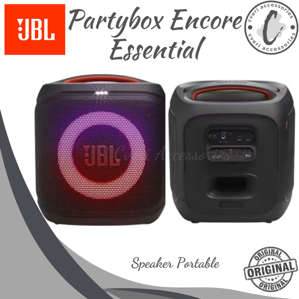 JBL PartyBox Encore Essential 100W Sound Built-in Dynamic Light Show Original Speaker Portable JBL