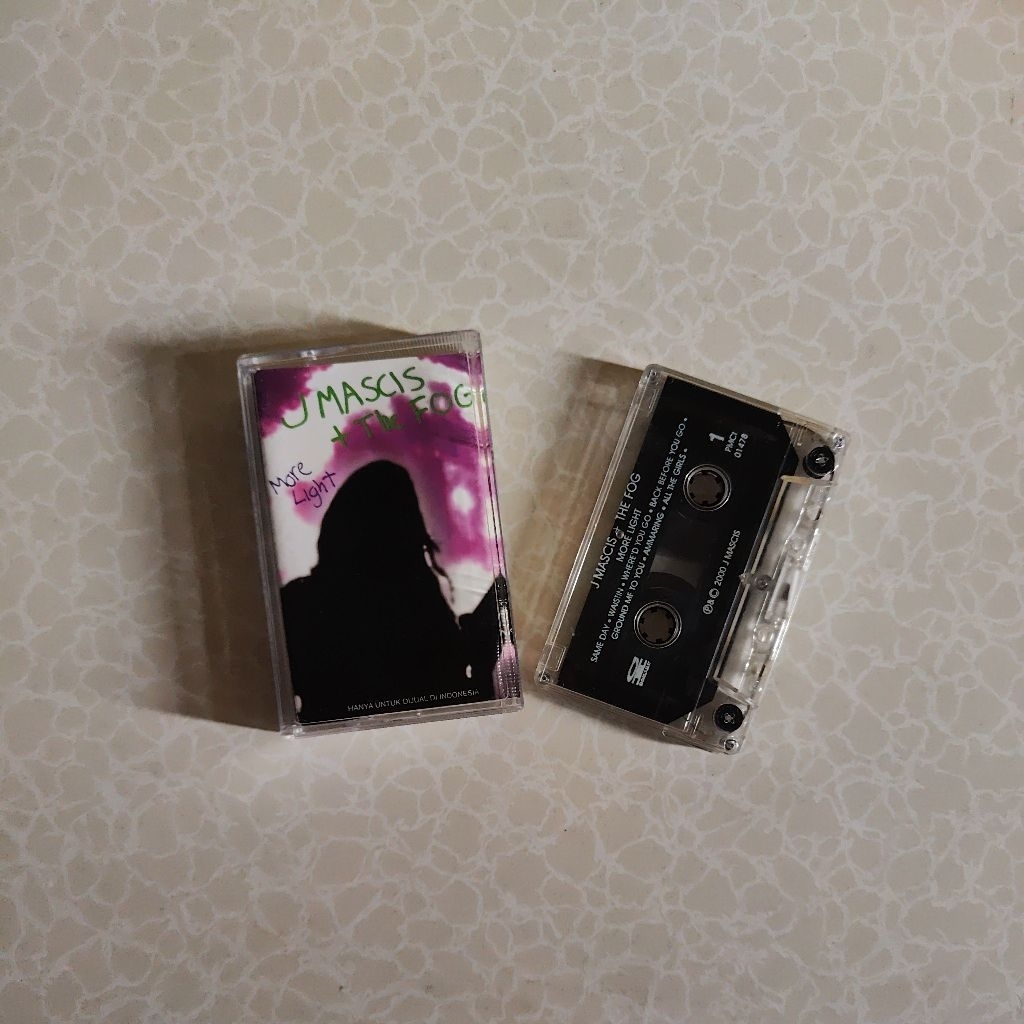 Kaset Pita J Mascis + The Fog - More Light Original Used Rare