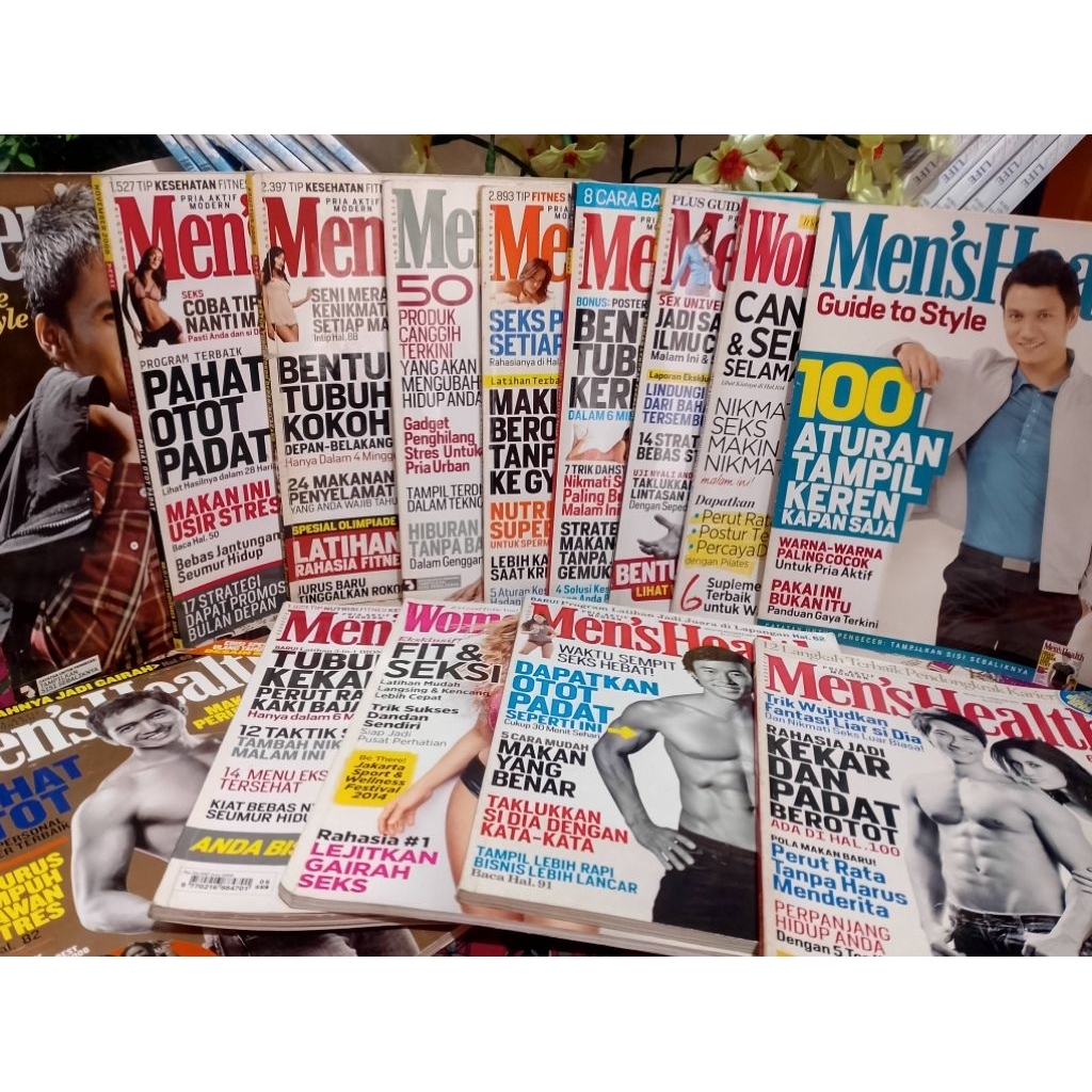MAJALAH MEN'S & WOMEN'S HEALTH INDONESIA original