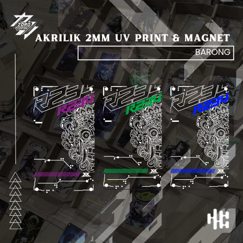 Bingkai Pajangan Panel Print HC R 234 / Pro Motif Barong