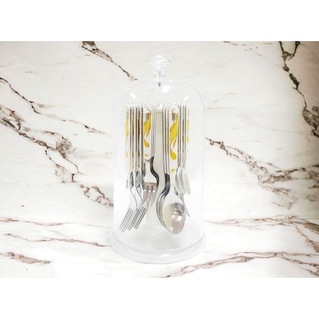 set sendok Vicenza v-248 padi Lily Magnolia camelia