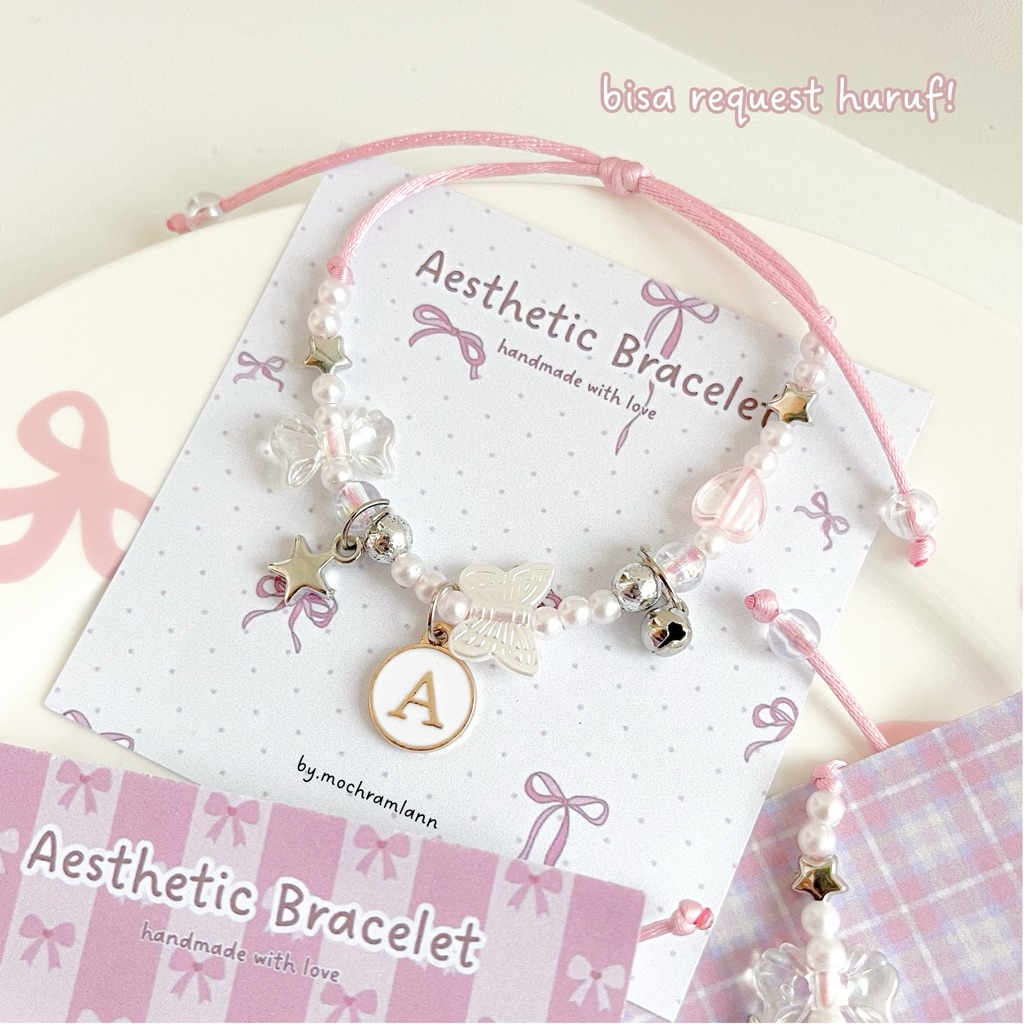 GELANG BEADS SERUT LONCENG BUNYI//Gelang Manik Tali Serut Bisa Bunyi//Gelang Lucu Model Tarik Serut/