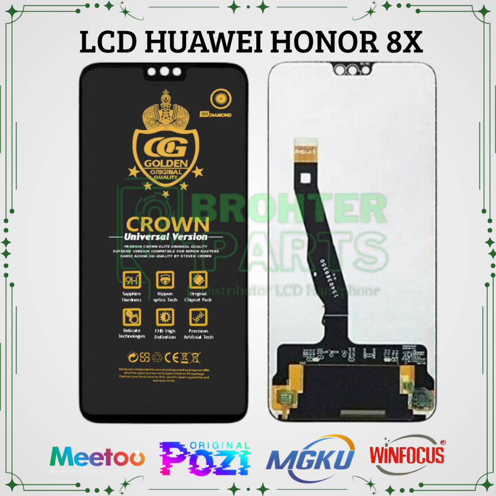 LCD HONOR 8X TOUCHSCREEN FULLSET COMPLETE ORIGINAL