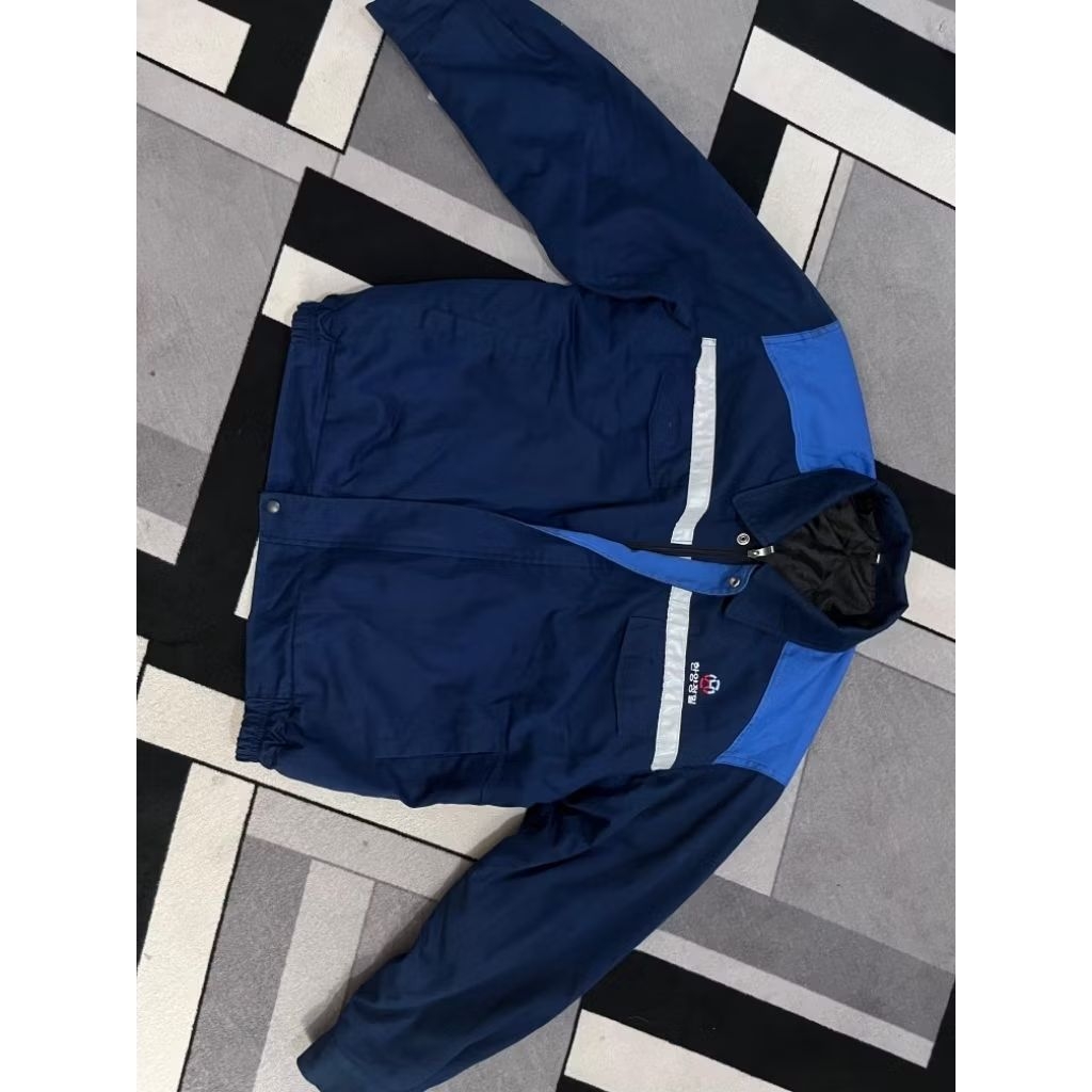 work jaket tebal reflektif