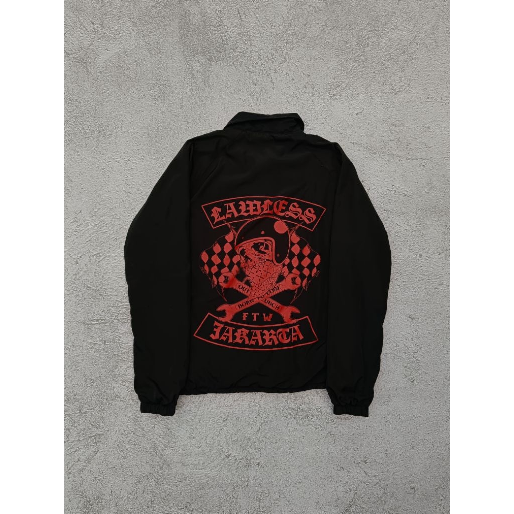 Windbreaker lawless jakarta "ROADSKULL RED"