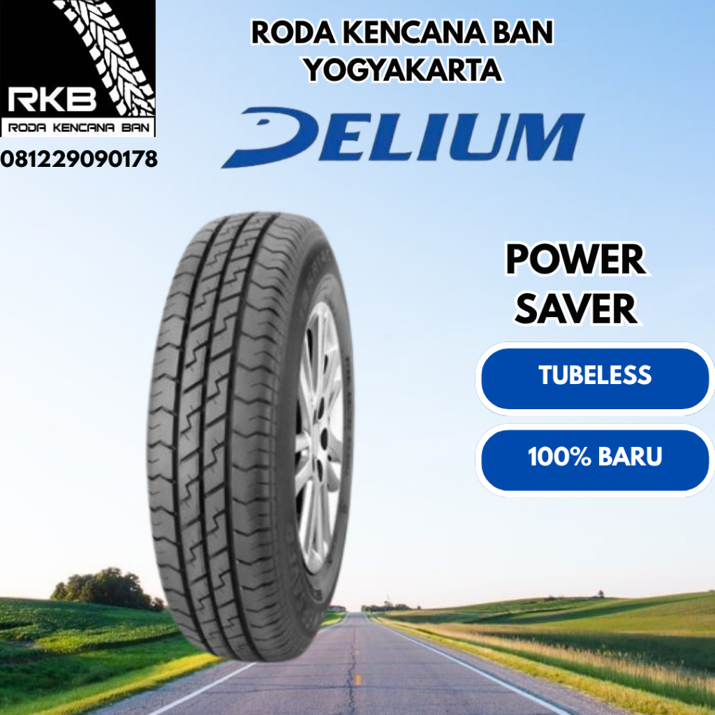 DELIUM 165 R13 8PR POWER SAVER Ban Mobil Muatan